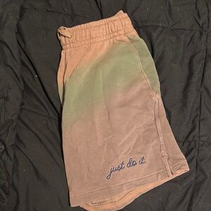 Nike Ombré Cotton Shorts EUC